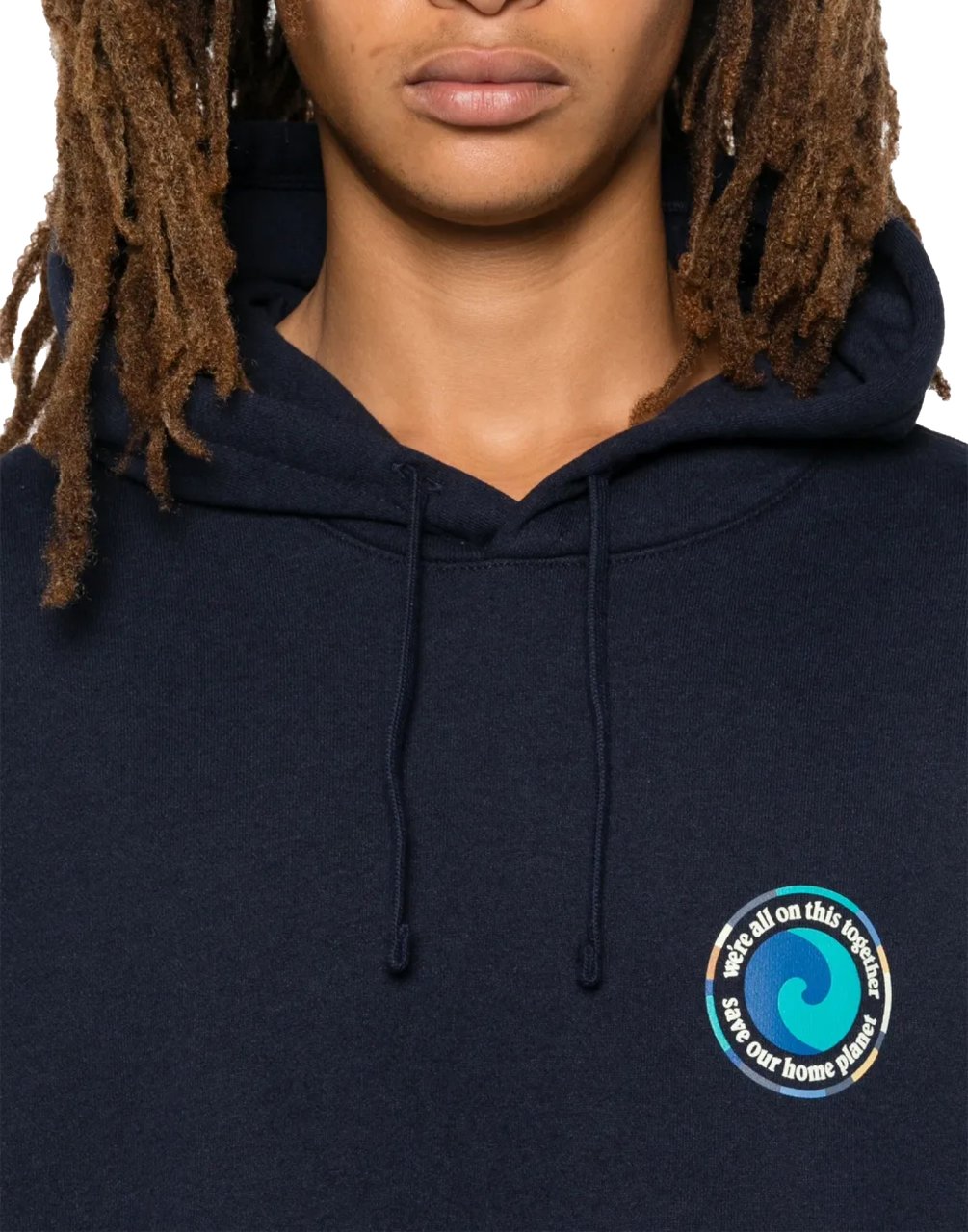Patagonia Unity Fitz Uprisal Logo Hoodie Blauw