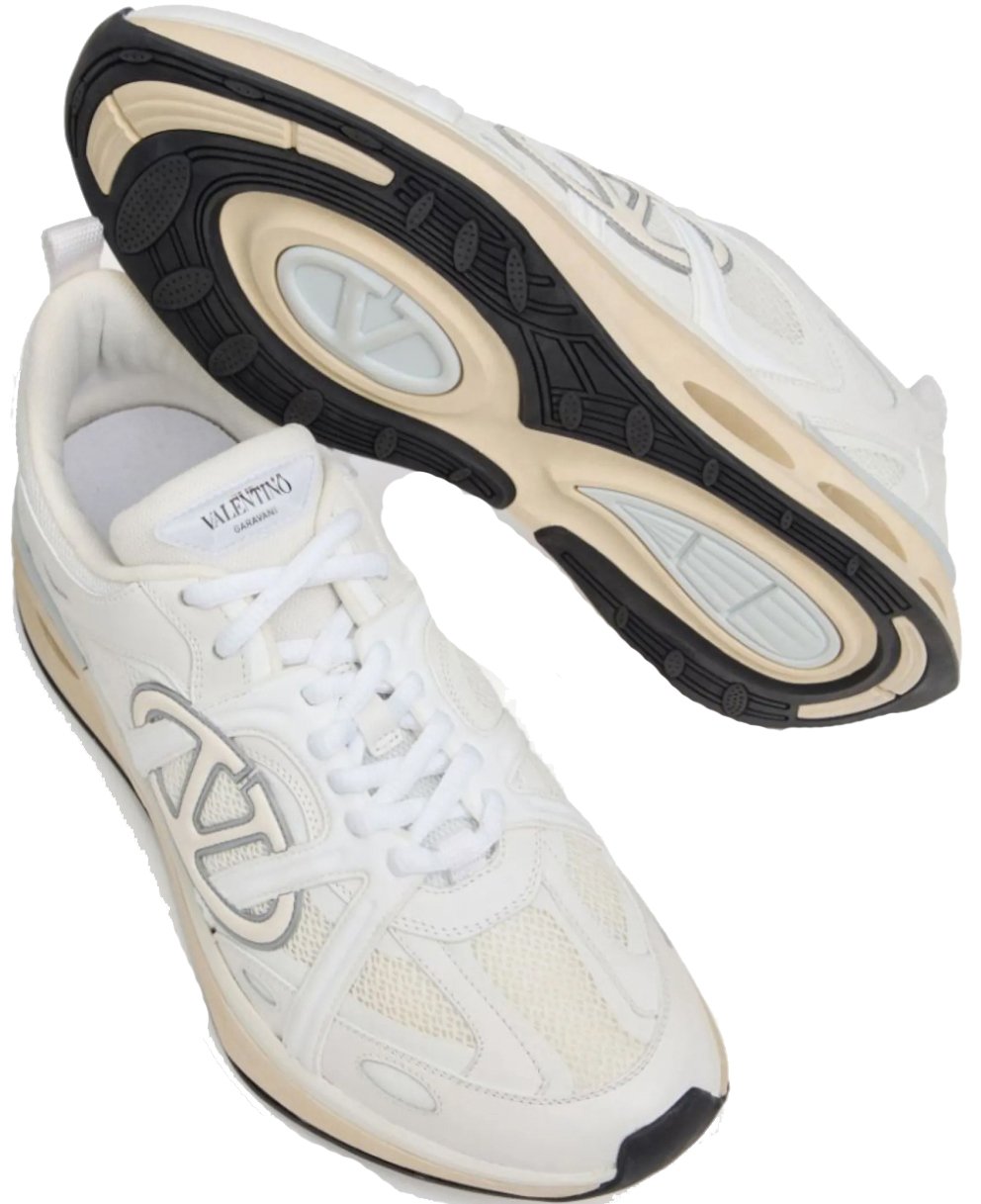 Valentino Garavani Vlogo Easyjog Sneakers Wit