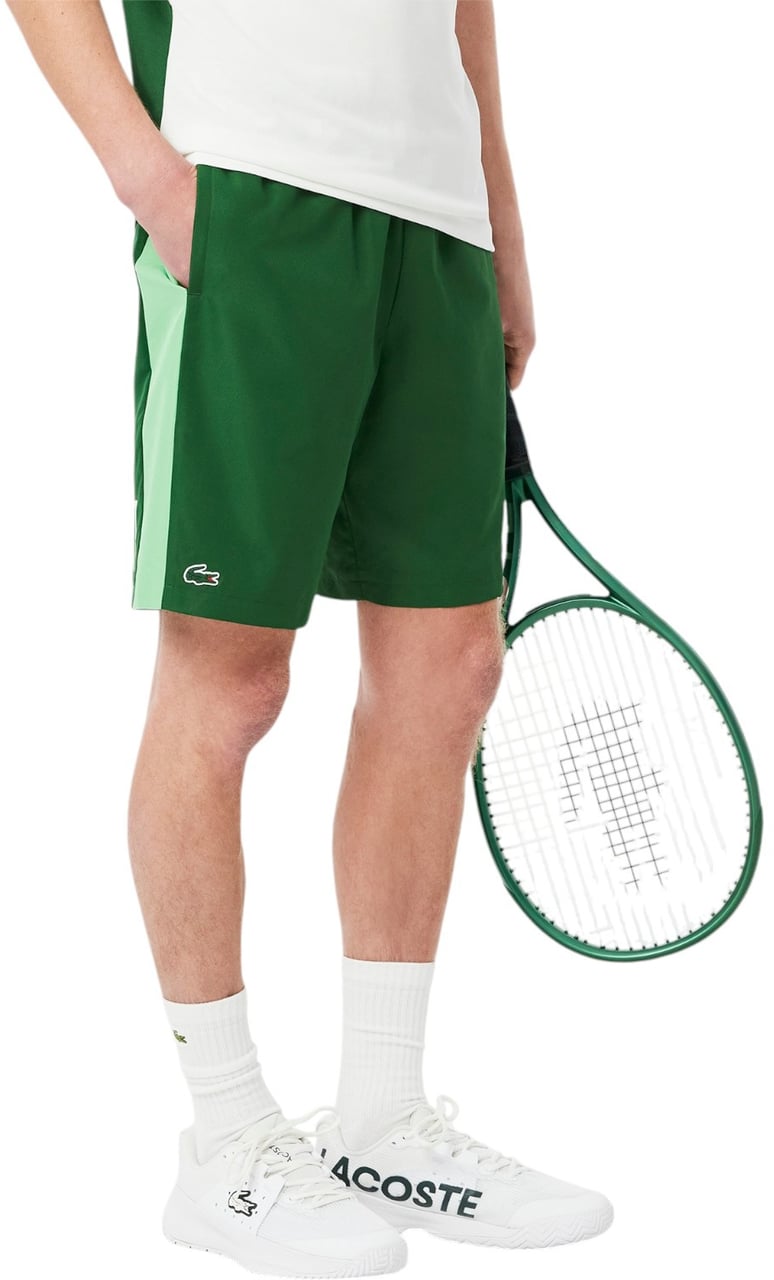 Lacoste Heren Korte Broek Groen