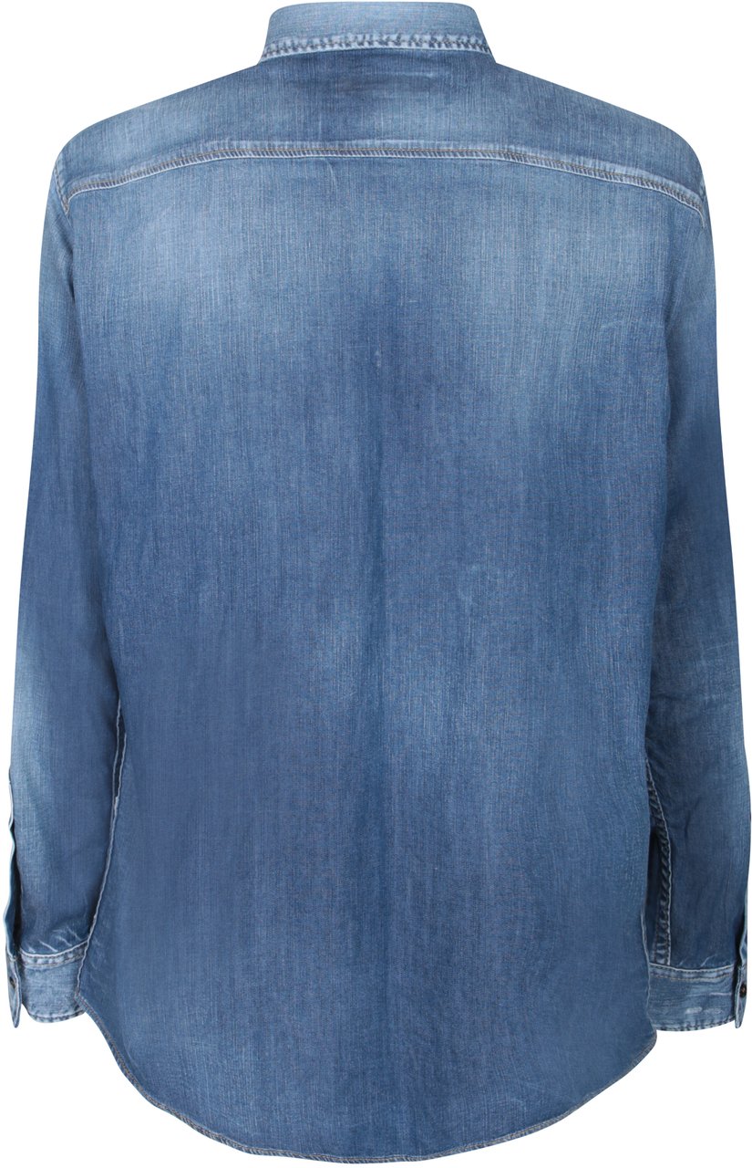 Dsquared2 Denim shirt 'Dan' Blauw