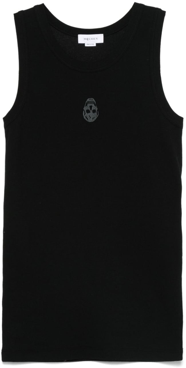 Alexander McQueen Top Black Zwart