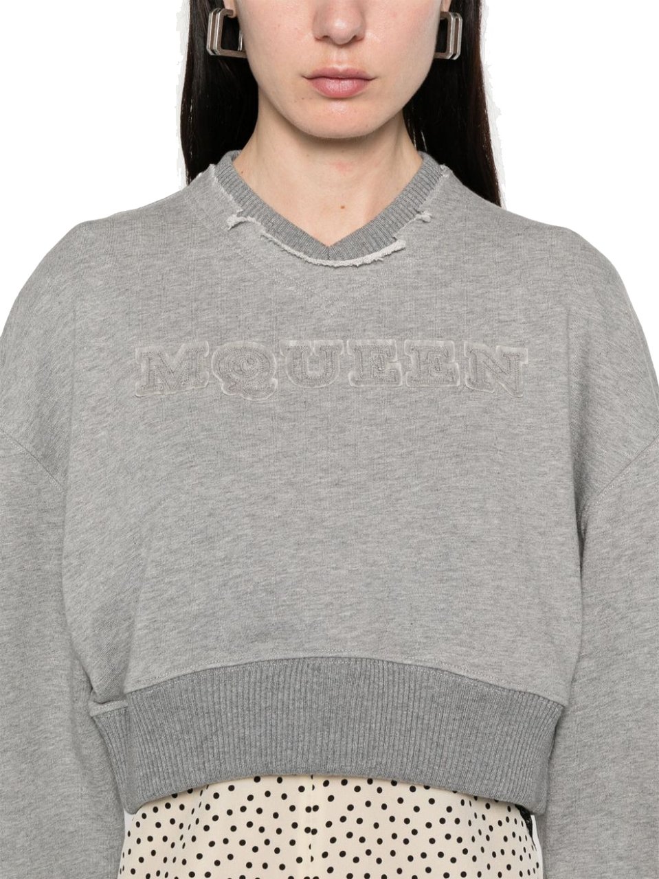 Alexander McQueen Sweaters Grey Grijs