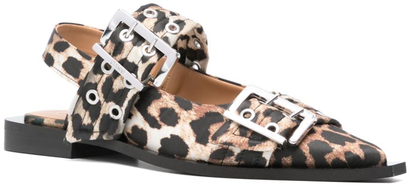 Ganni Sandalen S2947 Bruin