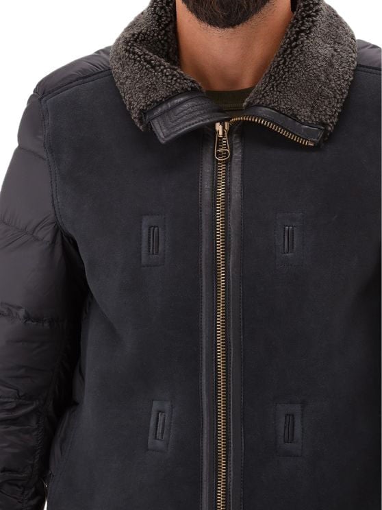 Ten C Ten-C Bomberjas Grijs Blauw