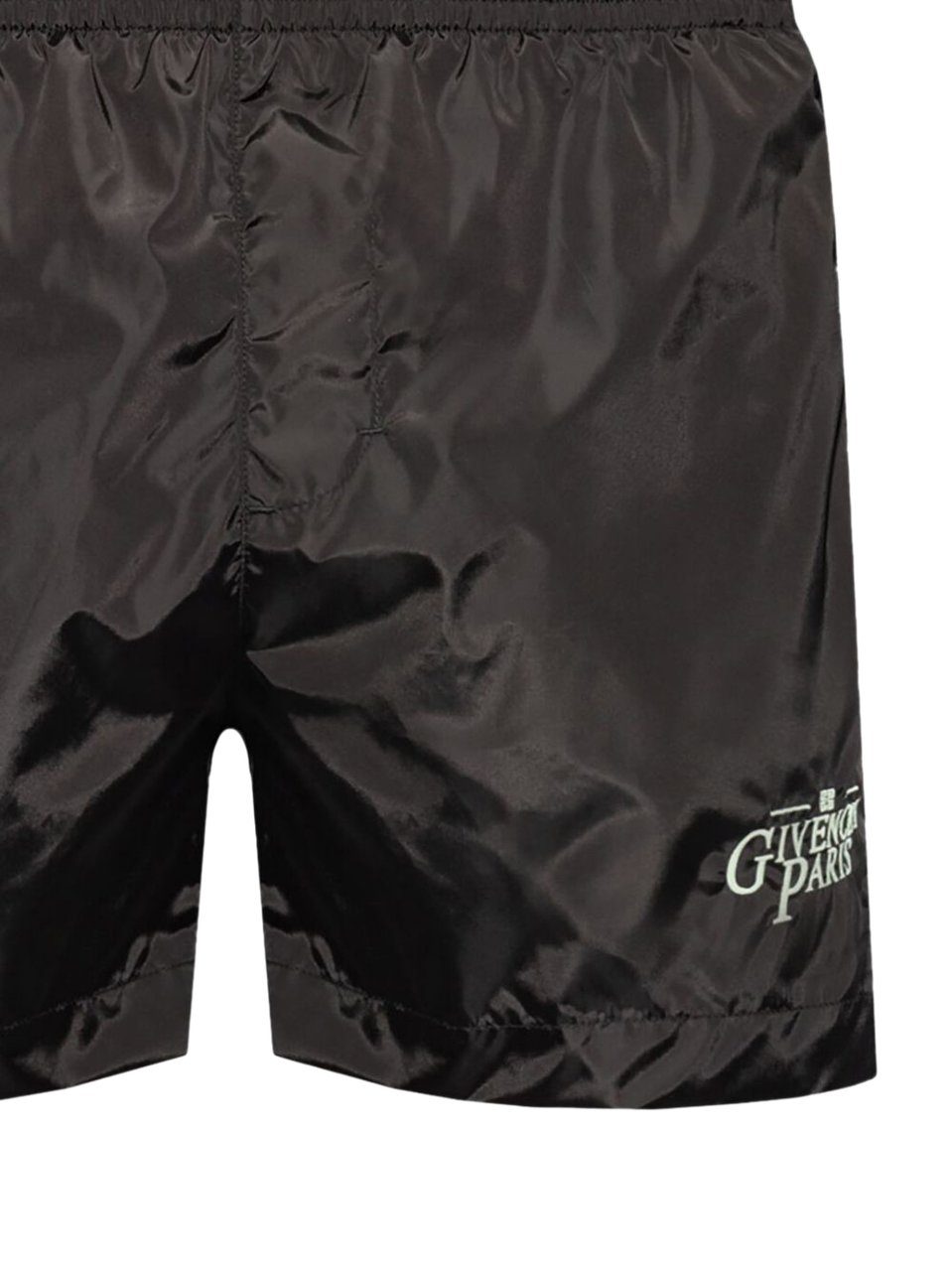 Givenchy Givenchy Logo-Embroidered Swim Shorts Zwart