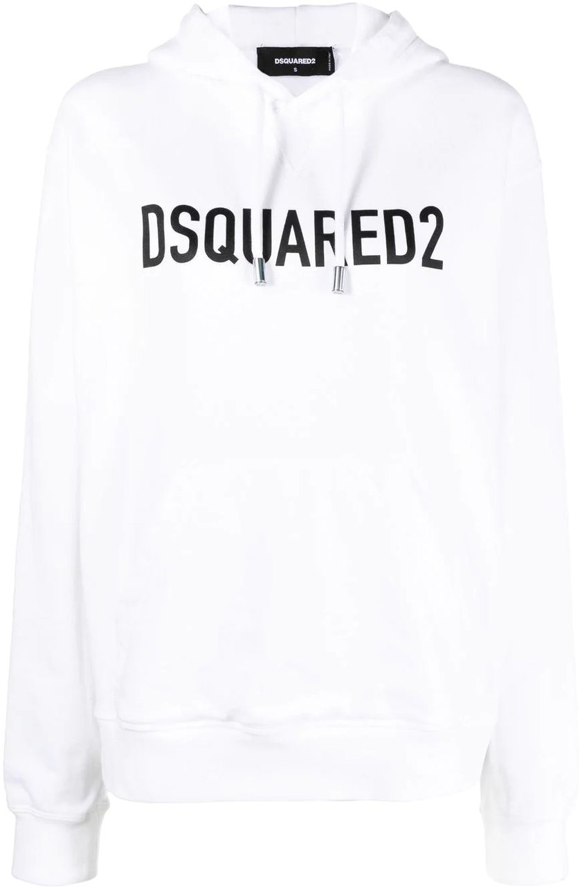 Dsquared2 felpa white Wit