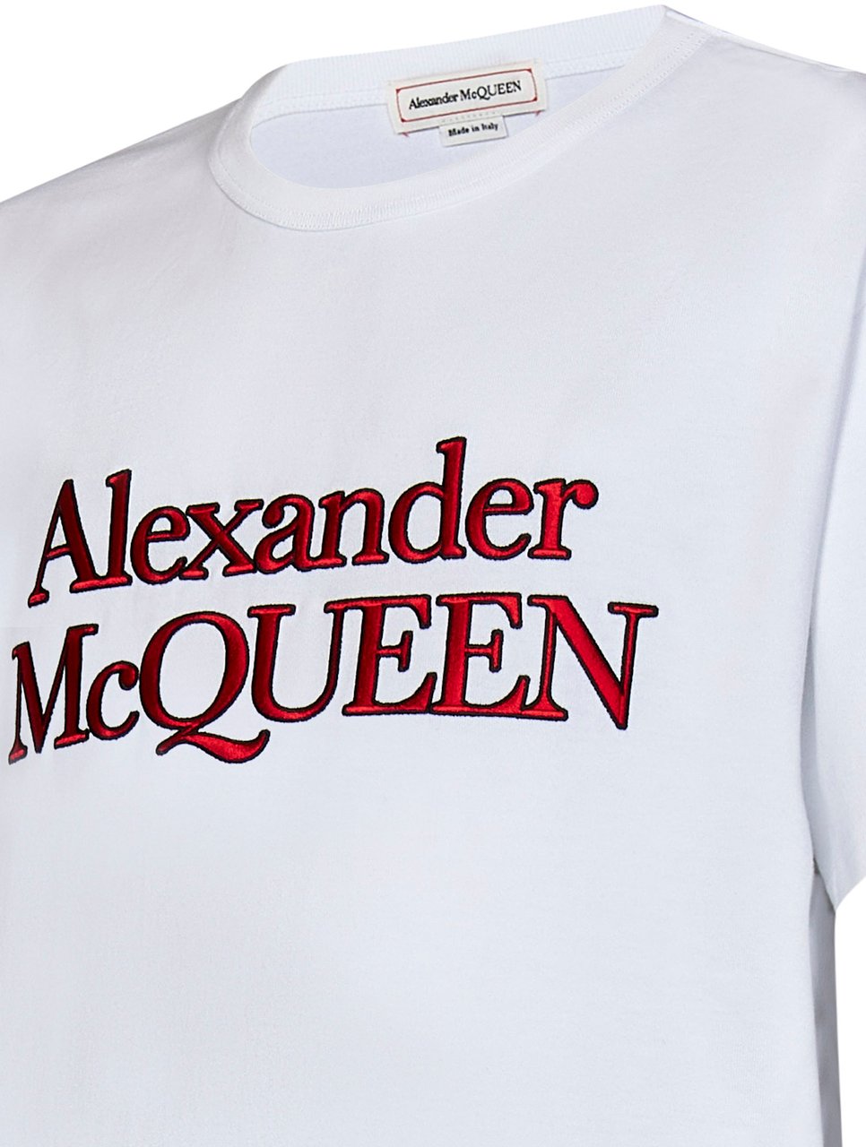 Alexander McQueen Alexander Mcqueen T-shirts And Polos White Wit