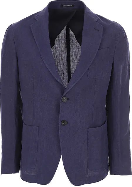 Emporio Armani Jacket Emporio Armani Blauw