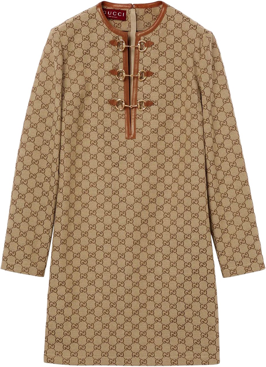 Gucci Gg Dress Bruin