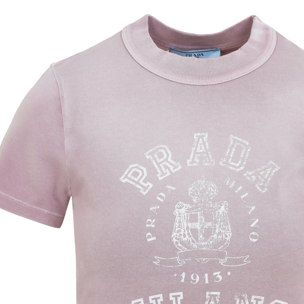 PRADA Pink Cotton T-Shirt コットンTシャツ 3557BSOOO16XS PRADA Pink Cotton T-Shirt コットンTシャツ 3557BSOOO16XS