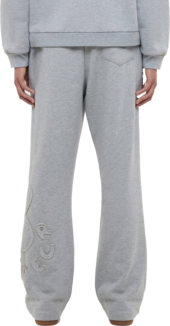 FLÂNEUR Blossom Patches Sweatpants | Heather Grey Grijs