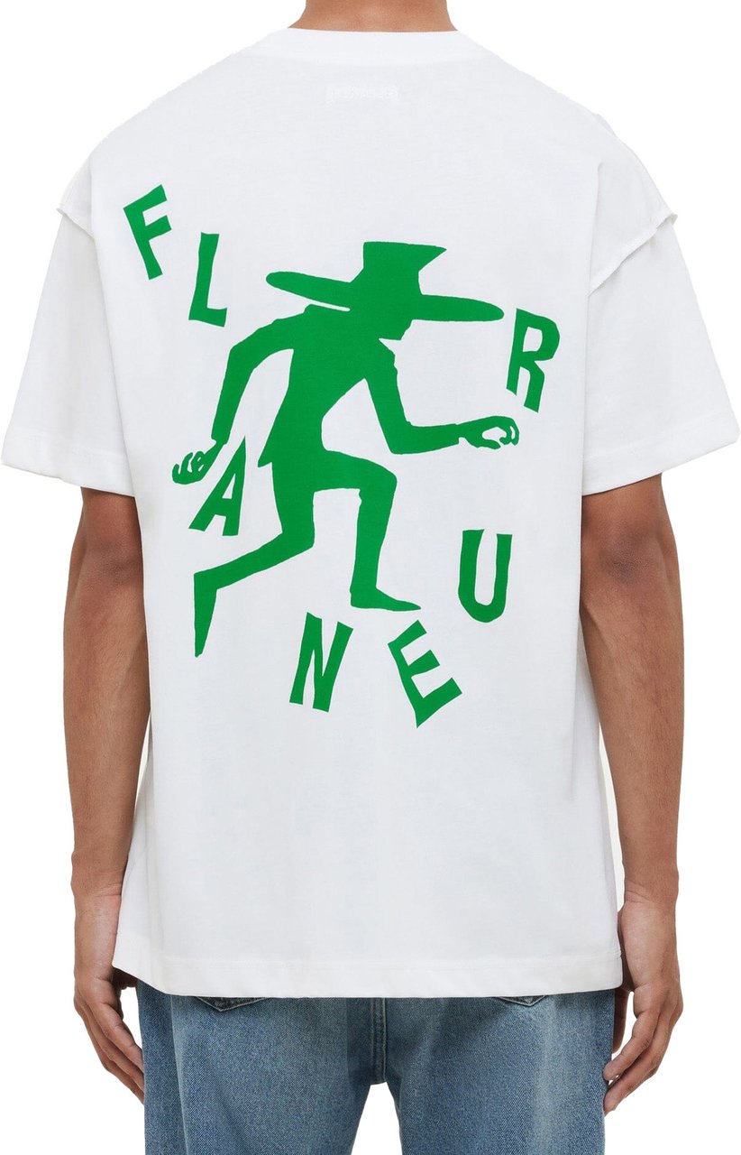 FLÂNEUR Wander T-Shirt | White Wit