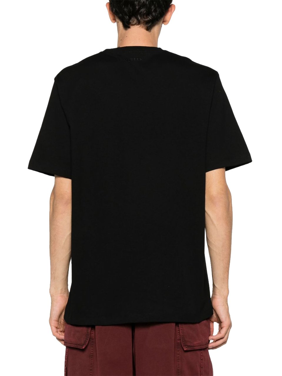 Alexander McQueen T-Shirts And Polos Black Zwart