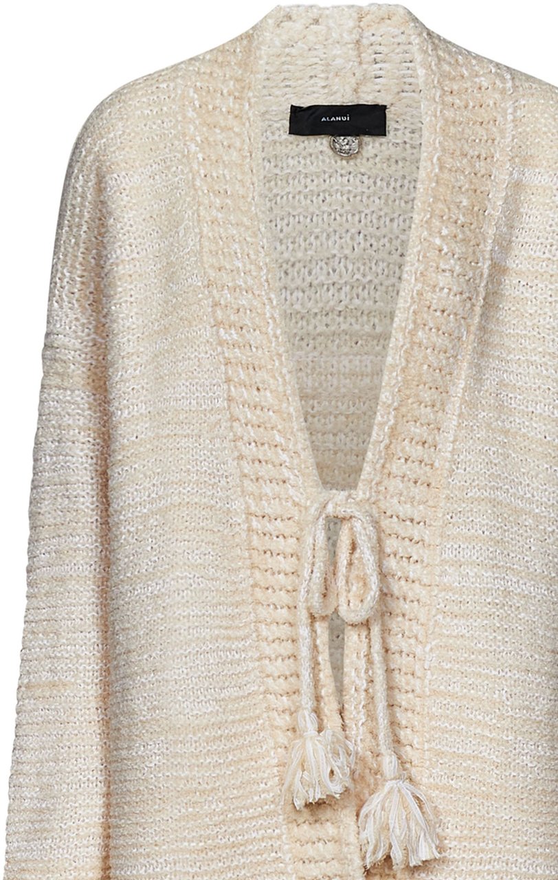 Alanui Sweaters Beige Beige
