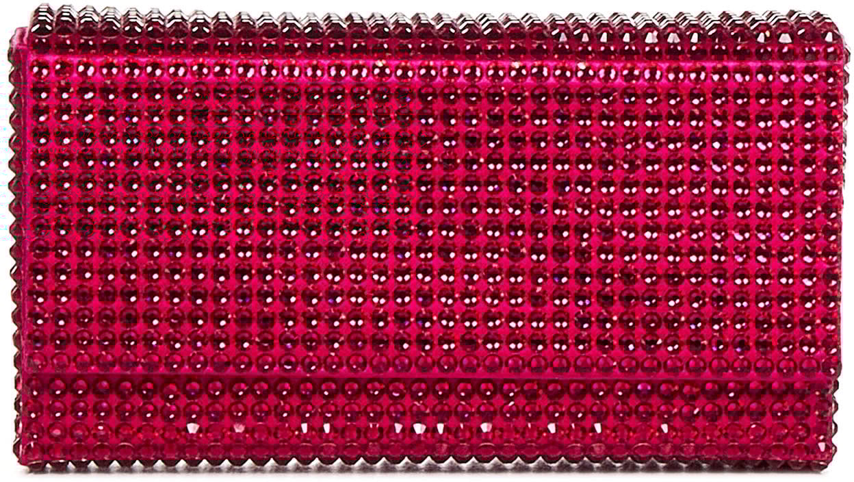 Amina Muaddi Bags Red Rood