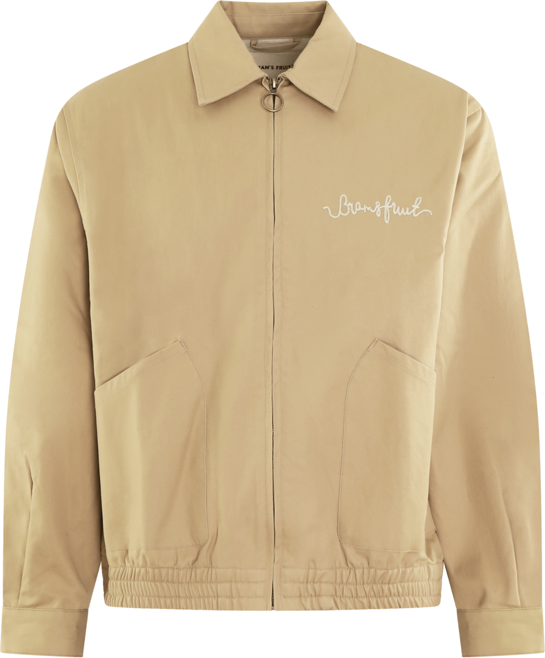 Bram's Fruit Chain Stitch Garden Hose jacket- Beige Beige