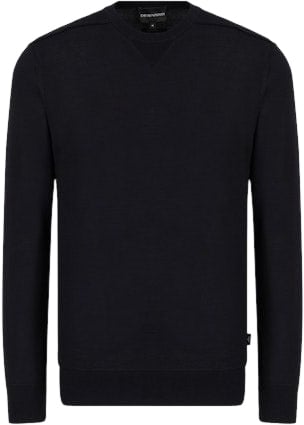 Emporio Armani Sweaters Black Zwart