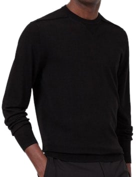 Emporio Armani Sweaters Black Zwart