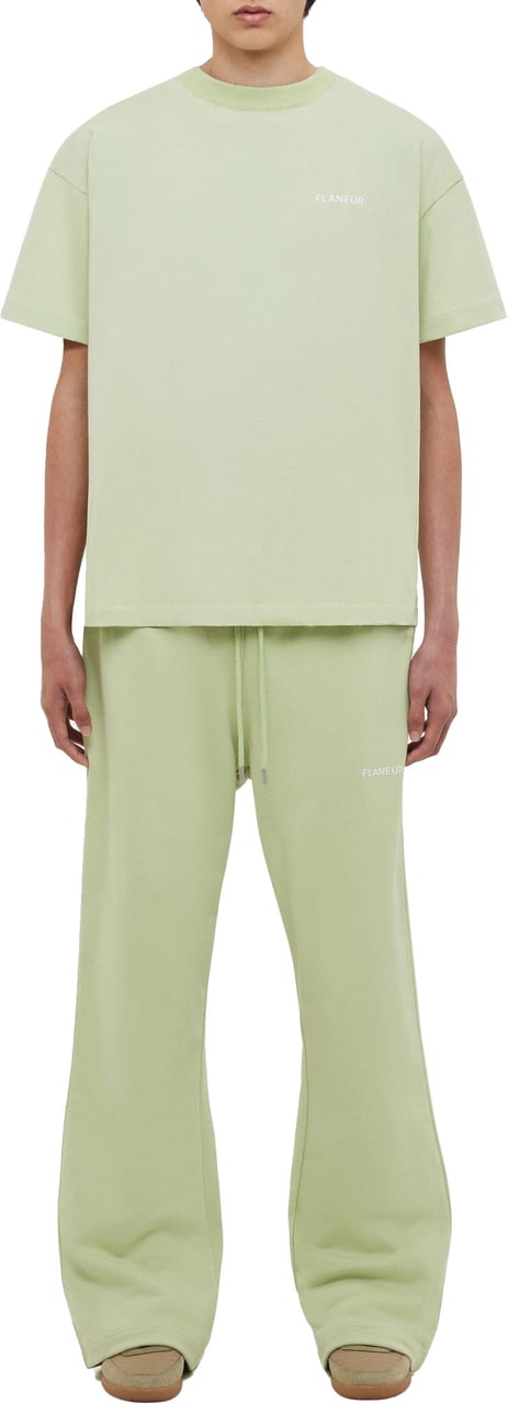 FLÂNEUR Flâneur T-Shirt Groen Logo Groen