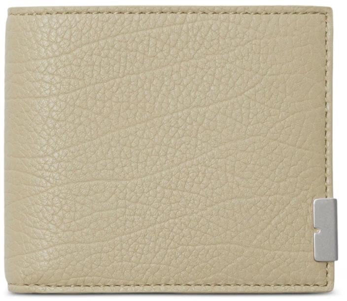 Burberry Logo Plaque Bifold Wallet Groen