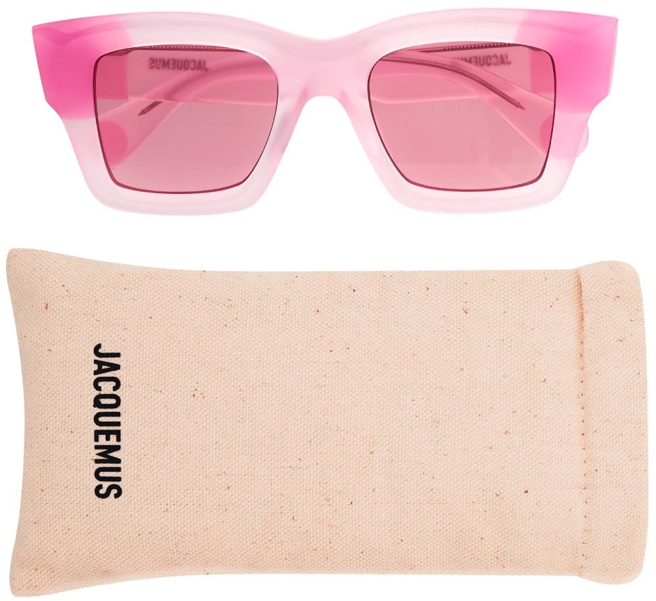 Jacquemus Les Lunettes Baci Sunglasses Roze