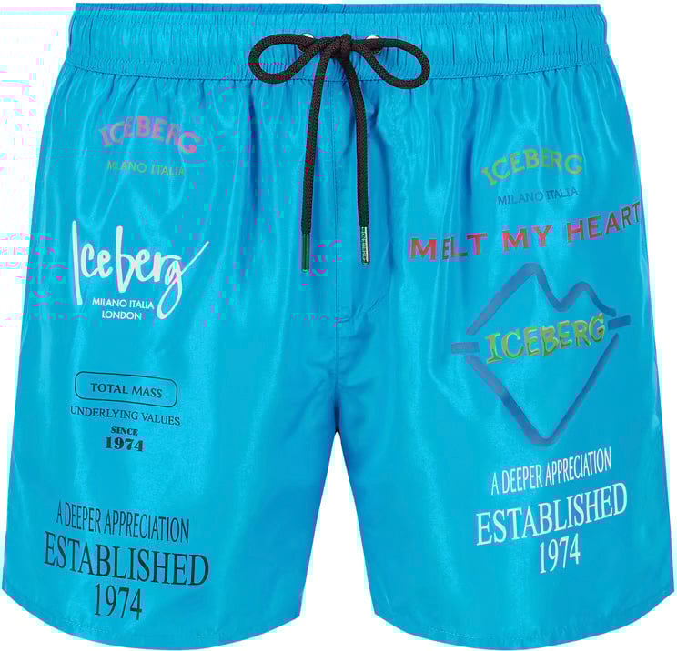 Iceberg Blue Zwembroek Blauw