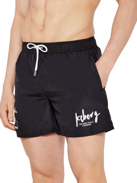 Iceberg Black Zwembroek Zwart