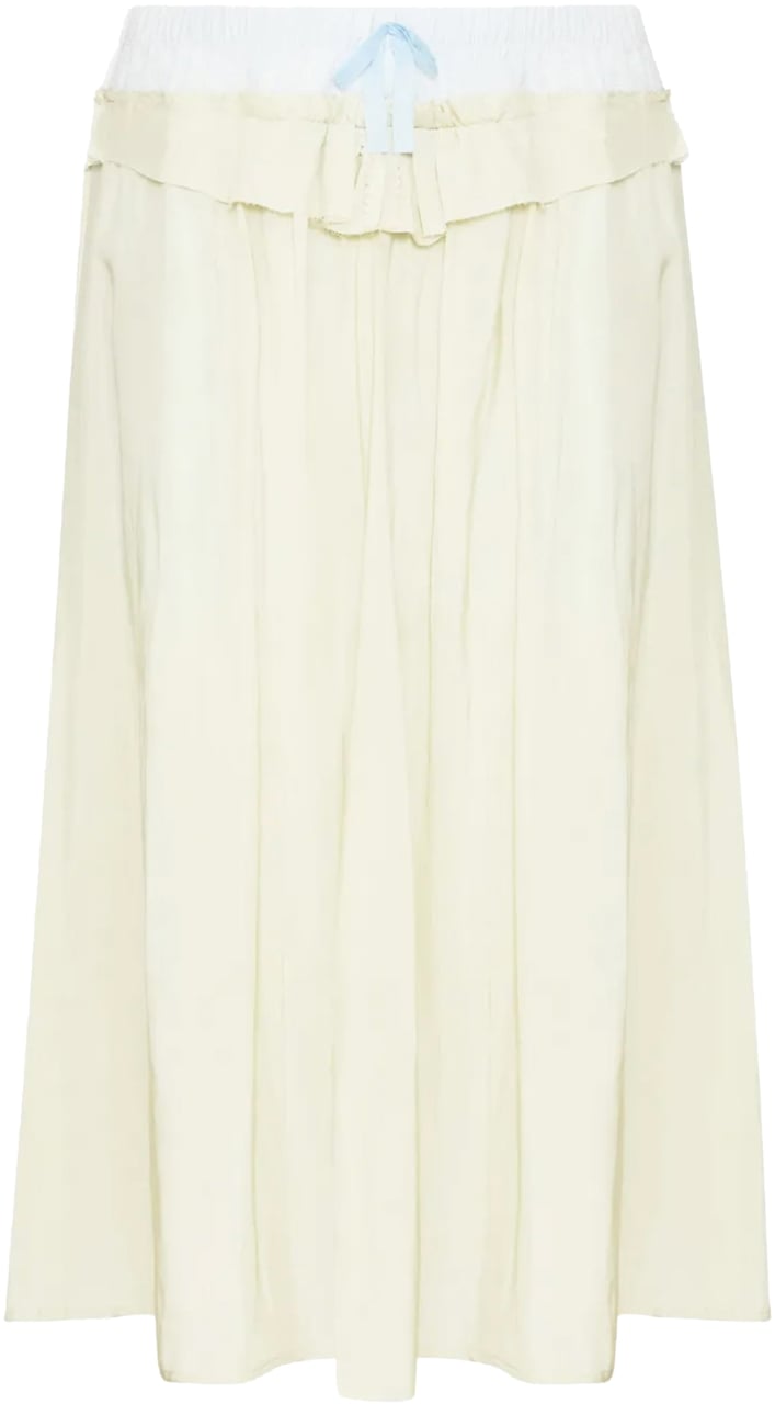 Maison Margiela Midi Skirt Butterscotch Divers