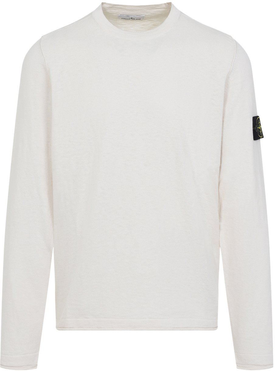 Stone Island Sweaters Ivory Wit
