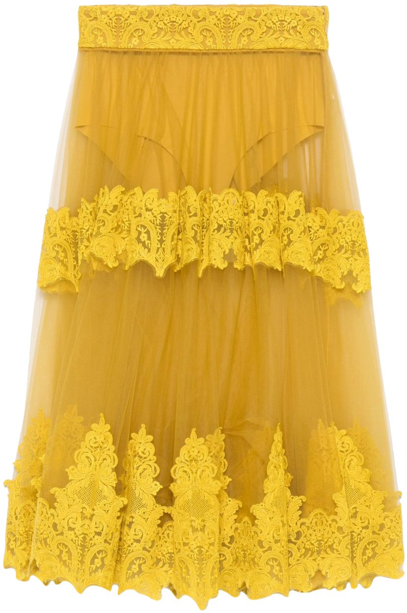 Elisabetta Franchi Elisabetta Franchi Gonne Giallo Geel
