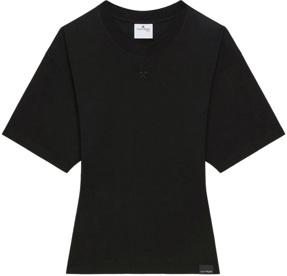 COURREGES Top Black Zwart