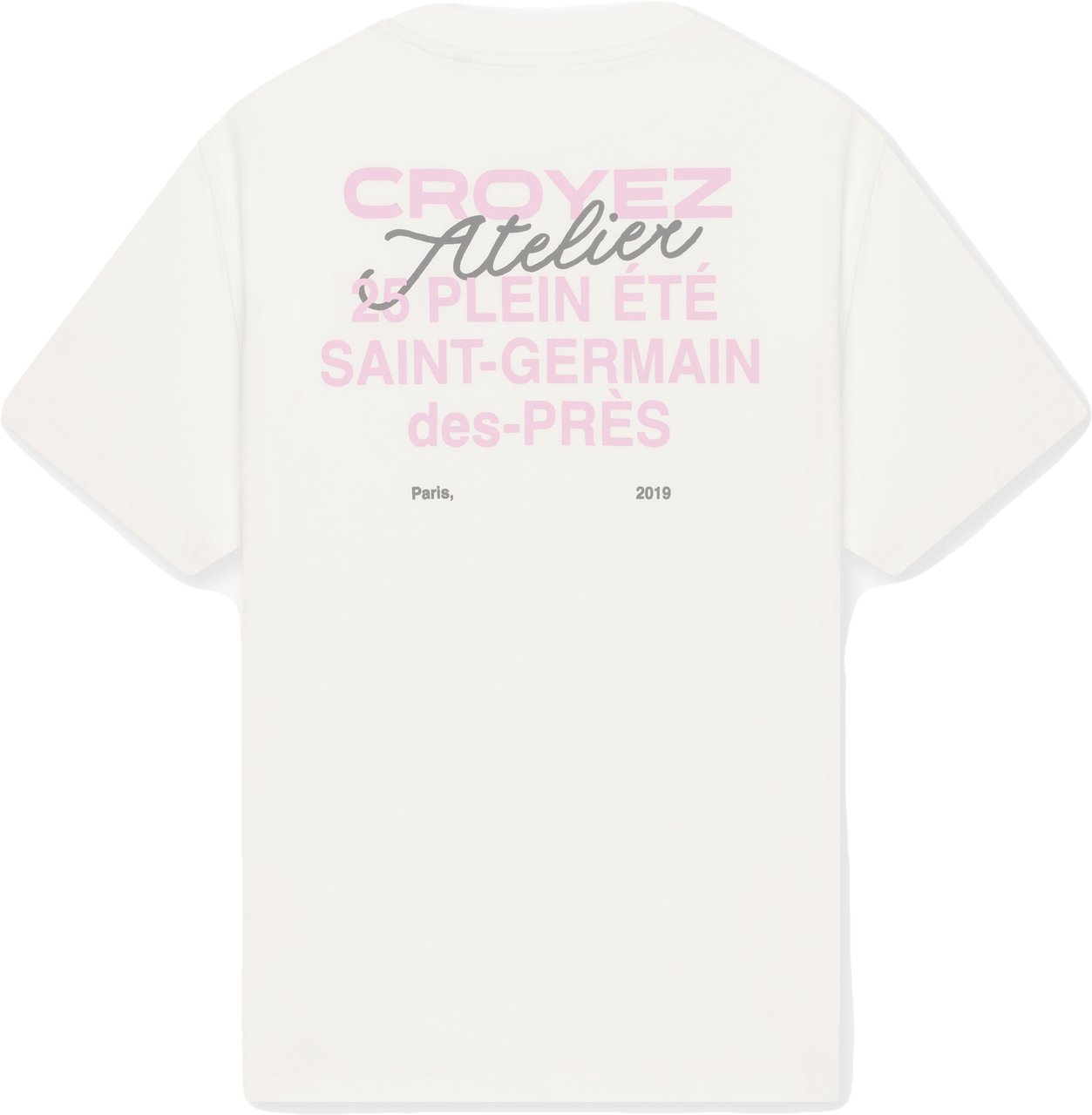 Croyez Croyez Plein Été T-Shirt Wit