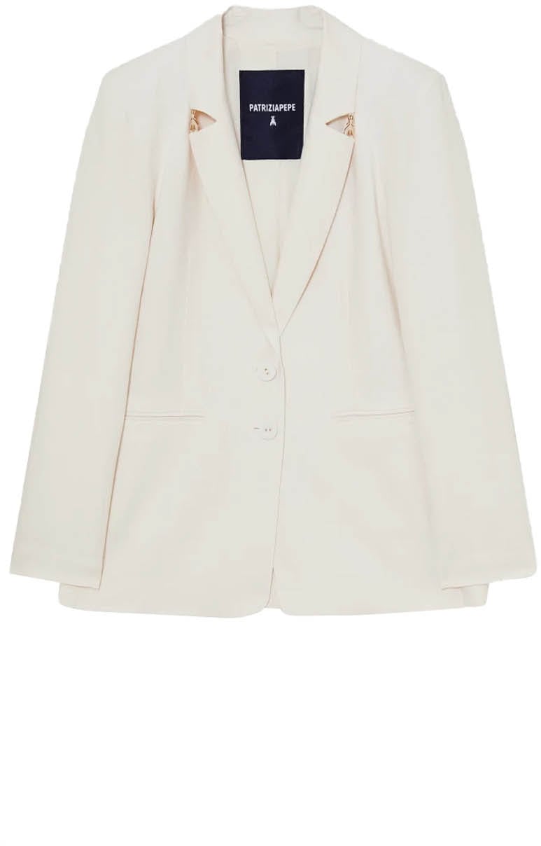 Patrizia Pepe Jackets White Wit