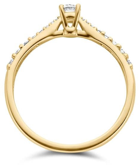 Blush Blush Ring 1659BDI/54 14k Geelgoud 0.33ct G SI Briljant geslepen Diamant Maat 54 Divers