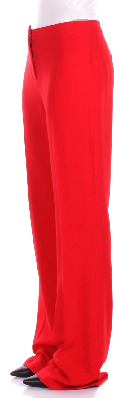 Pinko Trousers Red Rood