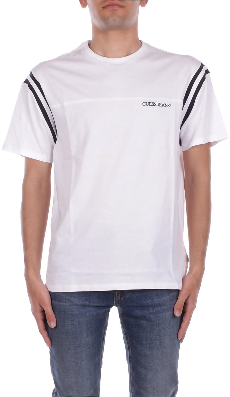Guess T-Shirts And Polos White Wit