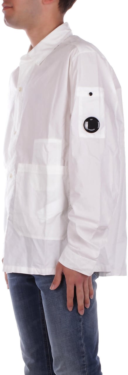 CP Company Shirts Gauze White Wit