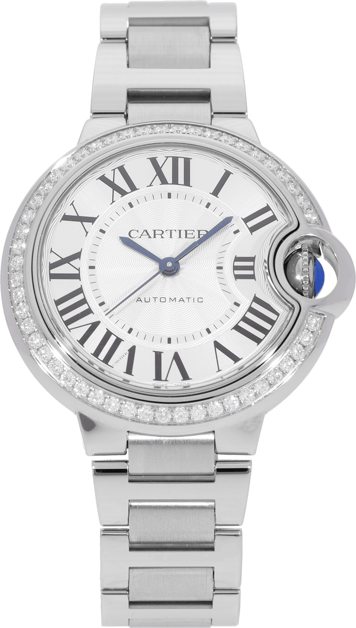 Cartier Ballon Bleu Zilver