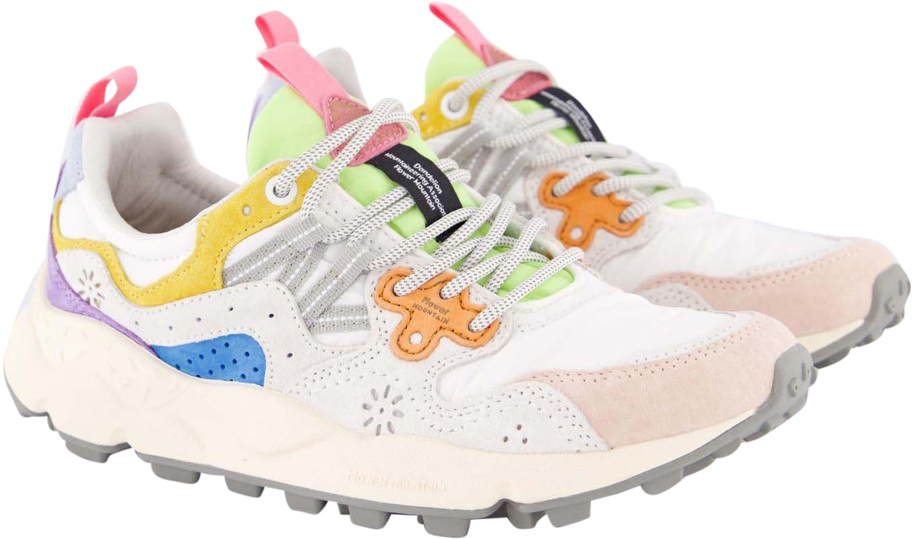 Flower Mountain Sneakers Pink Roze
