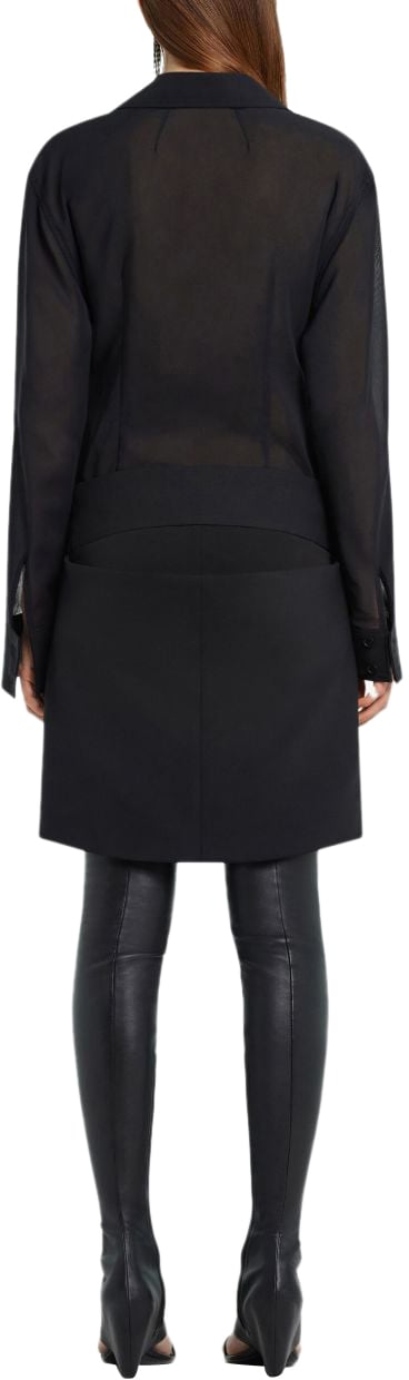 COURREGES Top Black Zwart