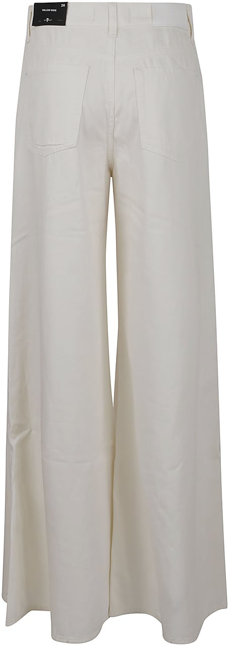 7 For All Mankind Wide leg pants 'Willow' Wit