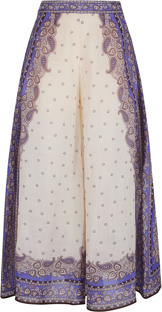 Zimmermann Trousers Purple Paars