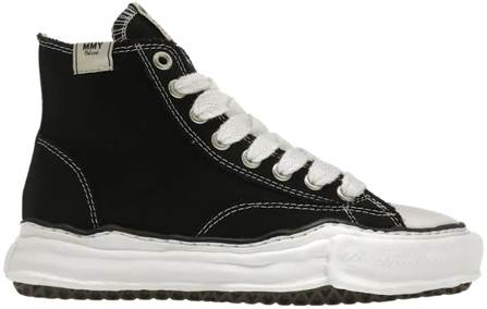 Maison Mihara Yasuhiro Maison Mihara Yasuhiro Peterson OG Sole Canvas High Black Zwart