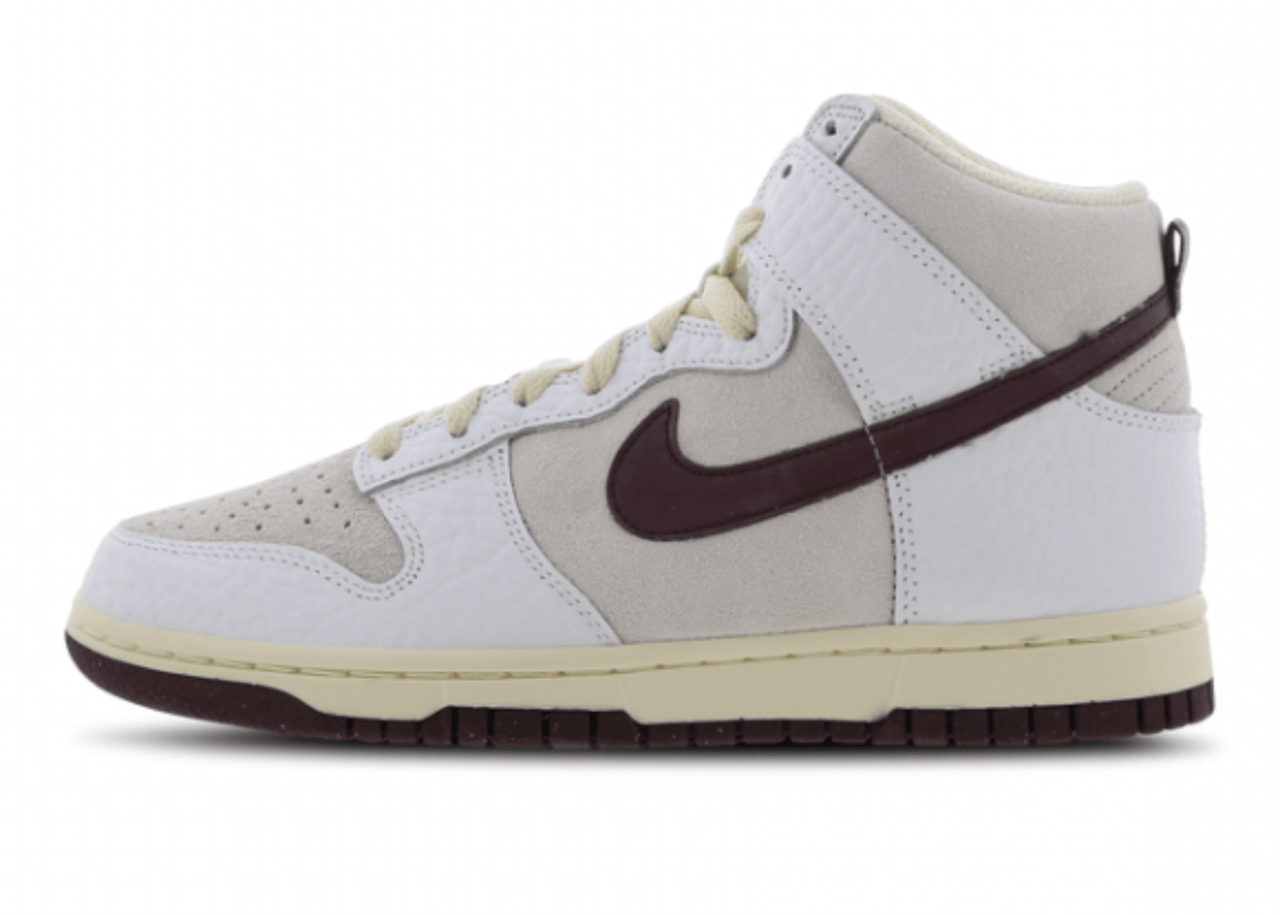 Nike Nike Dunk High Light Orewood Brown Burgundy Crush Bruin