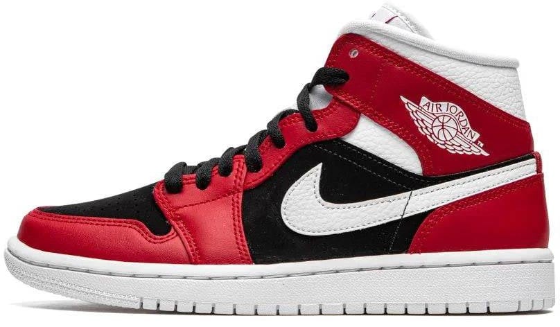 Nike Air Jordan 1 Mid Gym Red Black Zwart