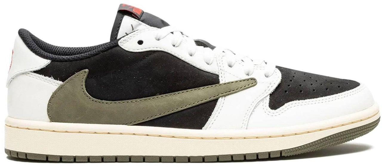 Nike Air Jordan 1 Retro Low OG SP Travis Scott Olive Zwart