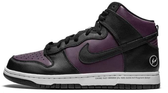 Nike Nike Dunk High Fragment Design Bejing Zwart