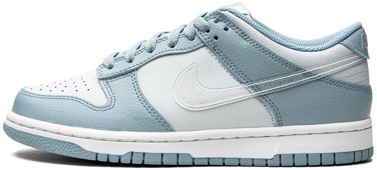 Nike Nike Dunk Low Clear Swoosh Blauw