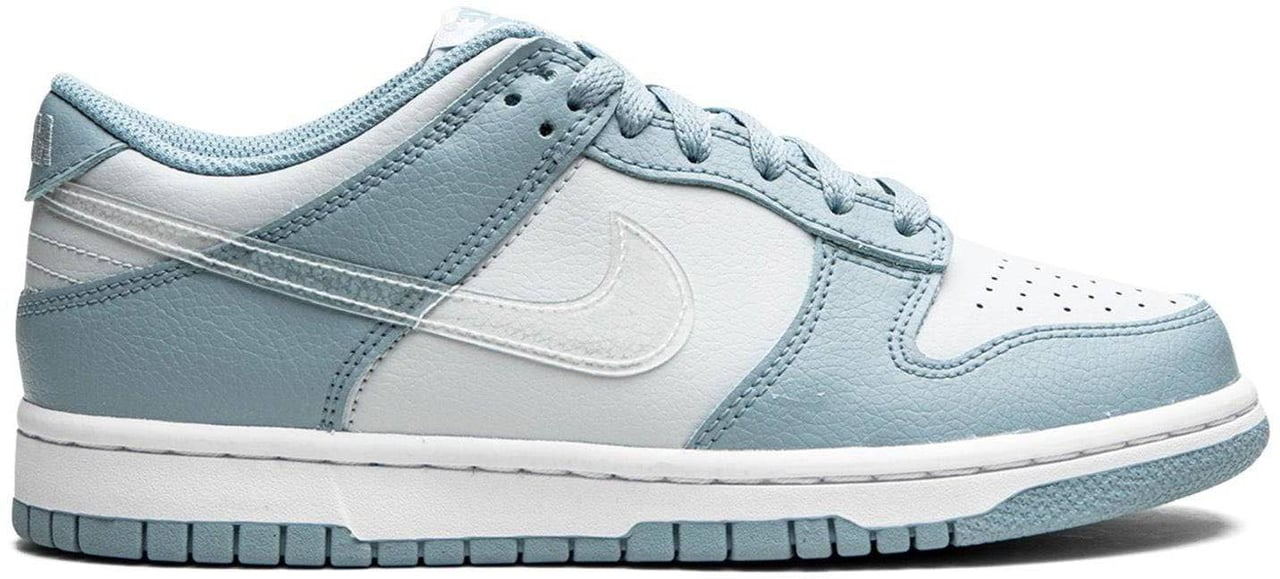 Nike Nike Dunk Low Clear Swoosh Blauw