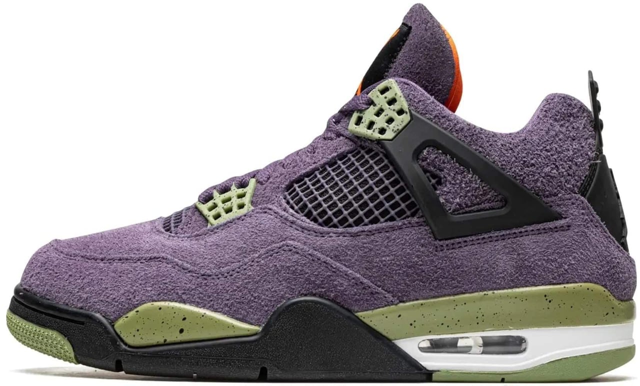 Nike Air Jordan 4 Retro Canyon Purple Groen